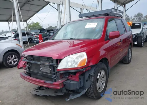 2005 Honda Pilot Ex-L z USA, uszkodzony, nr VIN 2HKYF18775H512423